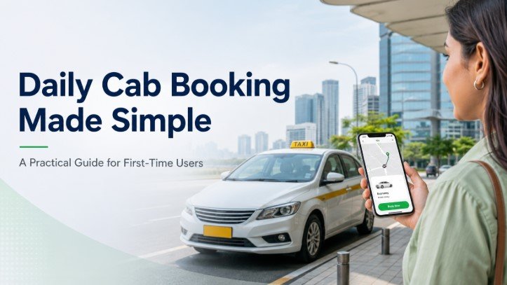 Daily Cab Booking Made Simple: A Practical Guide for First-Time Users