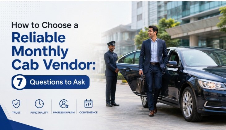 How to Choose a Reliable Monthly Cab Vendor: 7 Questions to Ask