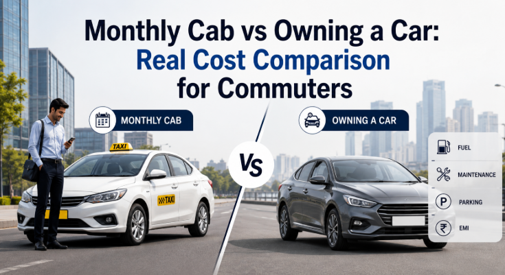 Monthly Cab vs Owning a Car: Real Cost Comparison 2026