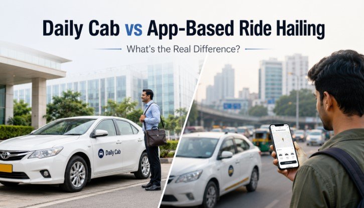 Daily Cab vs App-Based Ride Hailing: What's the Real Difference?