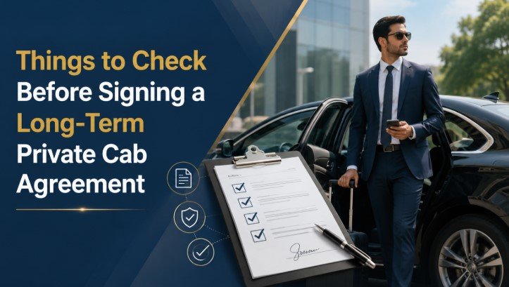 Things to Check Before Signing a Long-Term Private Cab Agreement