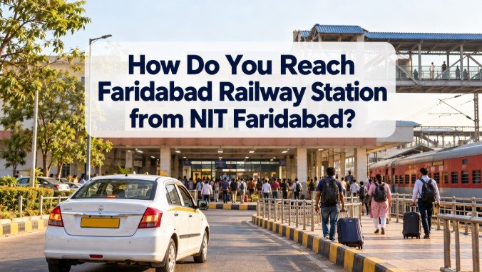 How Do You Reach Faridabad Railway Station from NIT Faridabad?