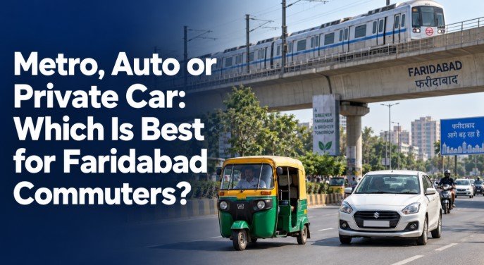 Metro, Auto or Private Car: Which Is Best for Faridabad Commuters?