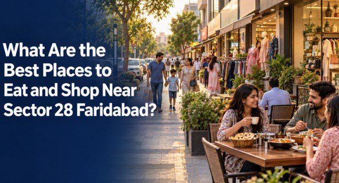 What Are the Best Places to Eat and Shop Near Sector 28 Faridabad?