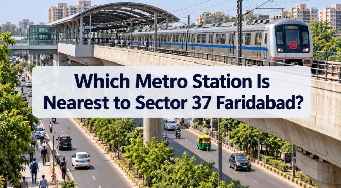 Which Metro Station Is Nearest to Sector 37 Faridabad?