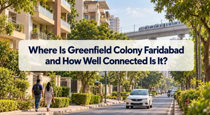 Where Is Greenfield Colony Faridabad and How Well Connected Is It?