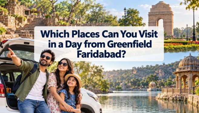 Which Places Can You Visit in a Day from Greenfield Faridabad?