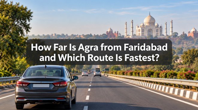 How Far Is Agra from Faridabad and Which Route Is Fastest?