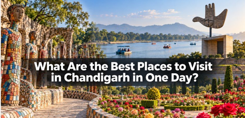 What Are the Best Places to Visit in Chandigarh in One Day?