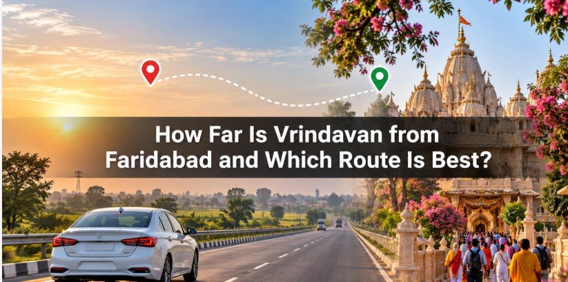 How Far Is Vrindavan from Faridabad and Which Route Is Best?