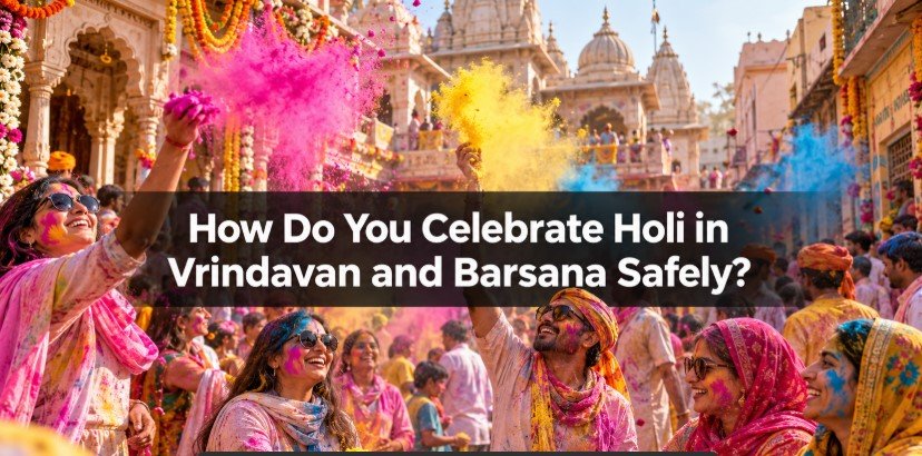 How Do You Celebrate Holi in Vrindavan and Barsana Safely?